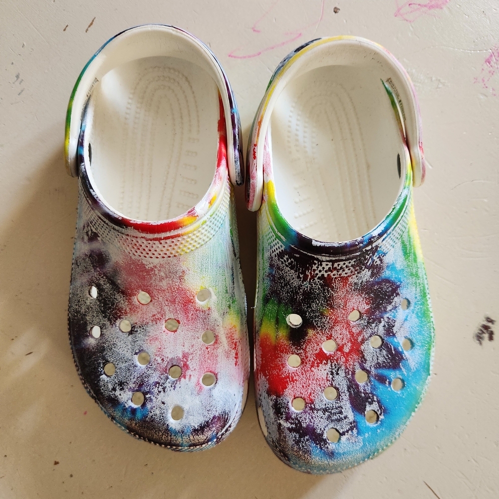 CROCS Kids Water Shoes - Multicolor Splash